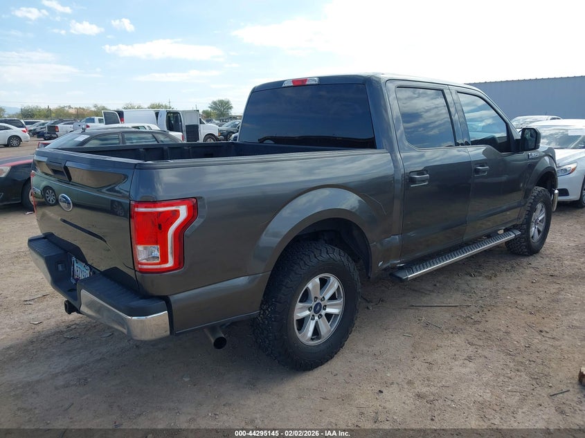 Vin: 1ftew1cg0gfa17889, lot: 44791522, ford f-150 xlt 20164