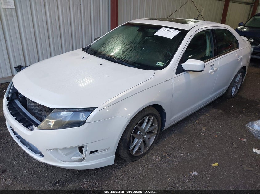 2012 FORD FUSION SEDAN 3.0L V-6 DOHC, VVT, 240HP