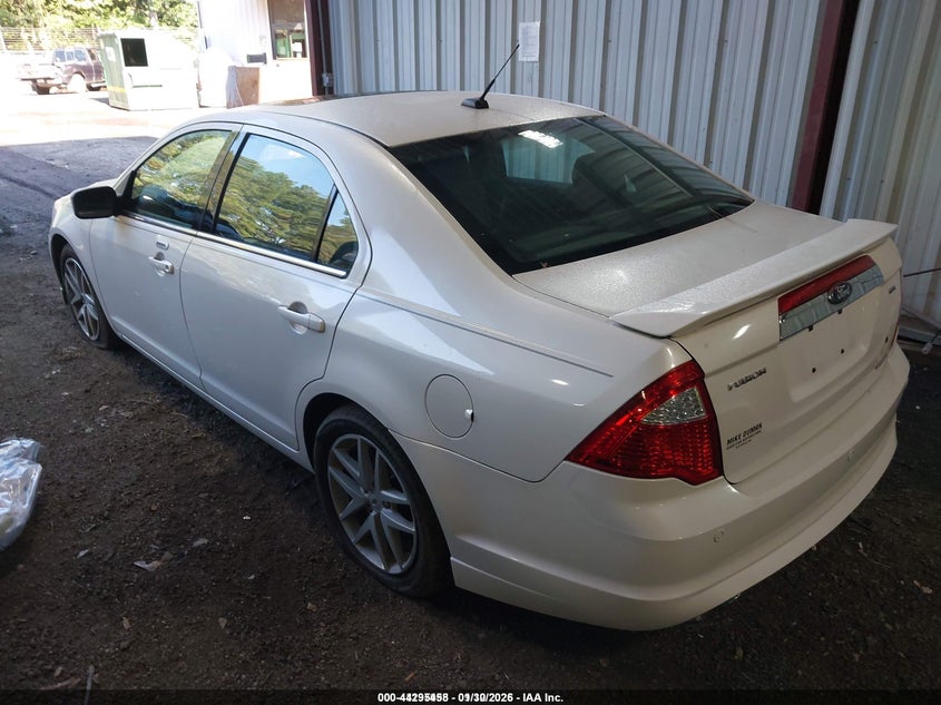 2012 FORD FUSION SEDAN 3.0L V-6 DOHC, VVT, 240HP