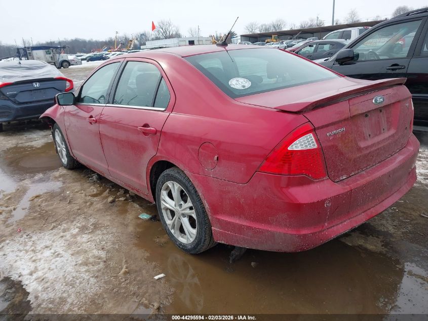 2012 Ford Fusion Se