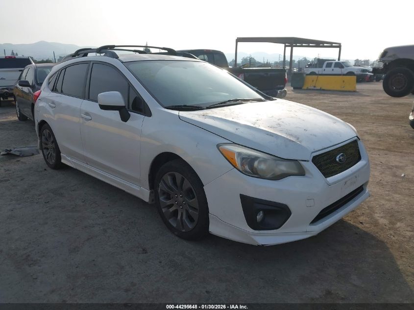 2012 Subaru Impreza 2.0I Sport Premium