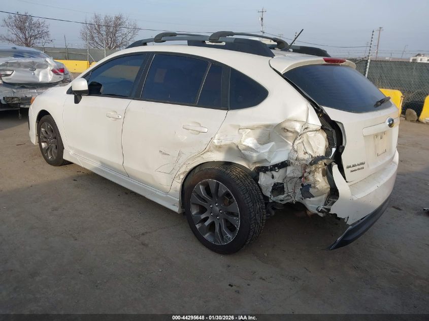 2012 Subaru Impreza 2.0I Sport Premium