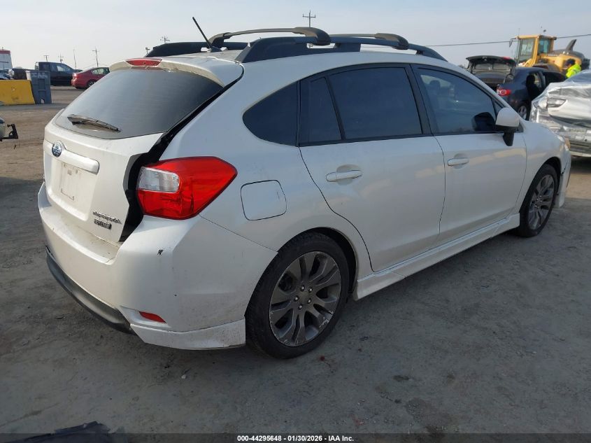 2012 Subaru Impreza 2.0I Sport Premium