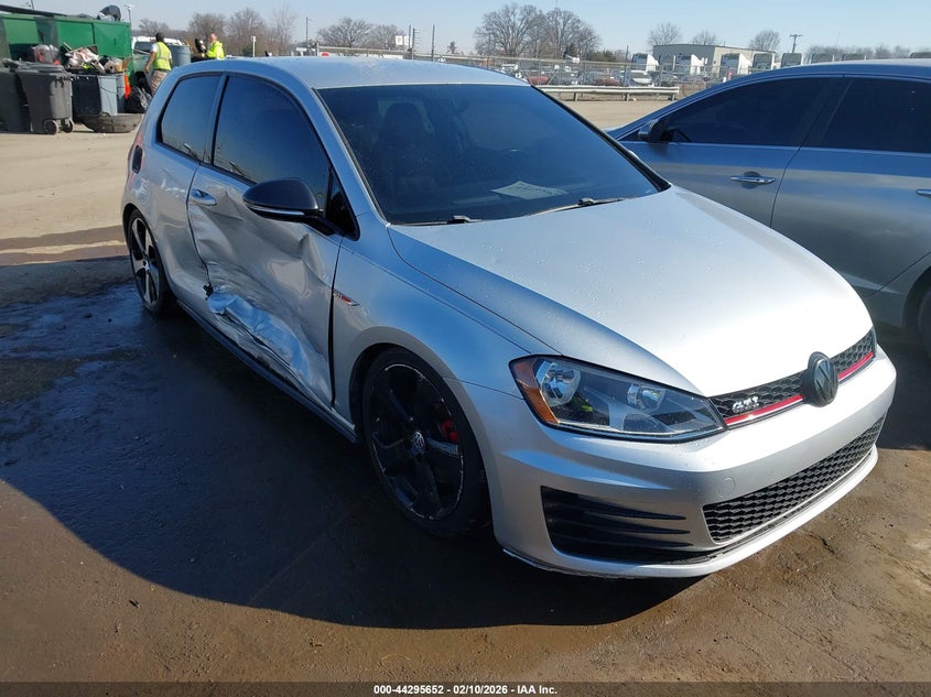2015 Volkswagen Golf Gti 2.0T S 2-Door
