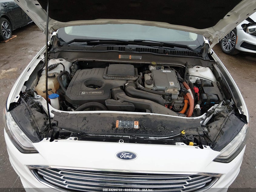 VIN 3FA6P0LU5JR208354 2018 FORD FUSION HYBRID SE