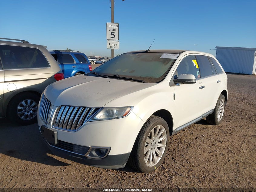 Vin: 2lmdj6jk0dbl45874, lot: 44792314, lincoln mkx 20132