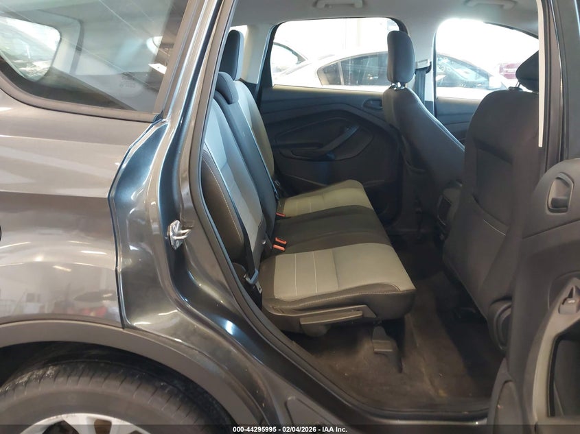 2018 Ford Escape 2.5 S grey Lot 111044295995 Vin 1FMCU0F78JUC34799