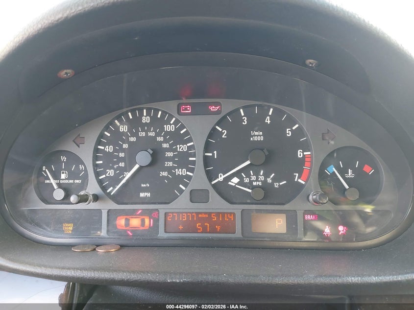 2001 BMW 325I VIN: WBAAN37441NJ11457 Lot: 44296097