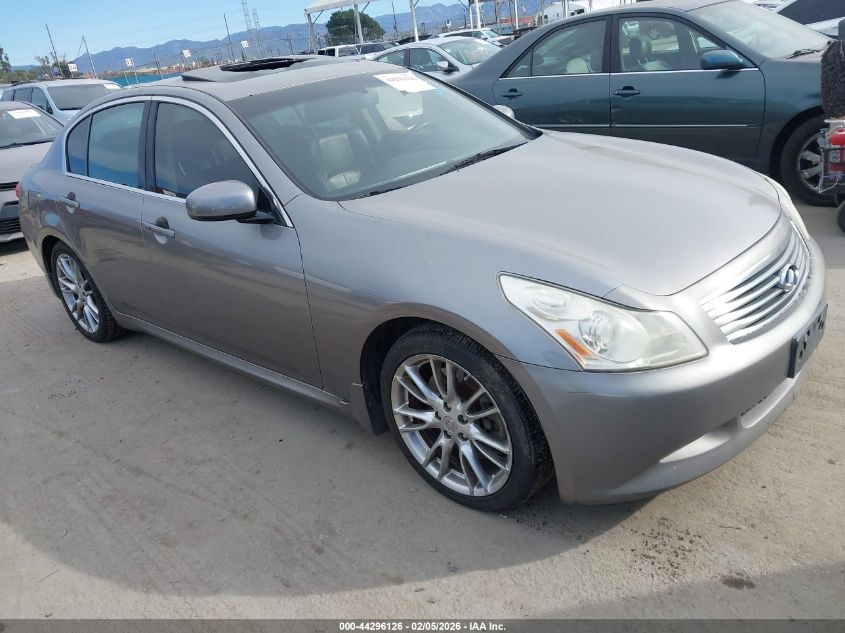 2008 Infiniti G35 Journey