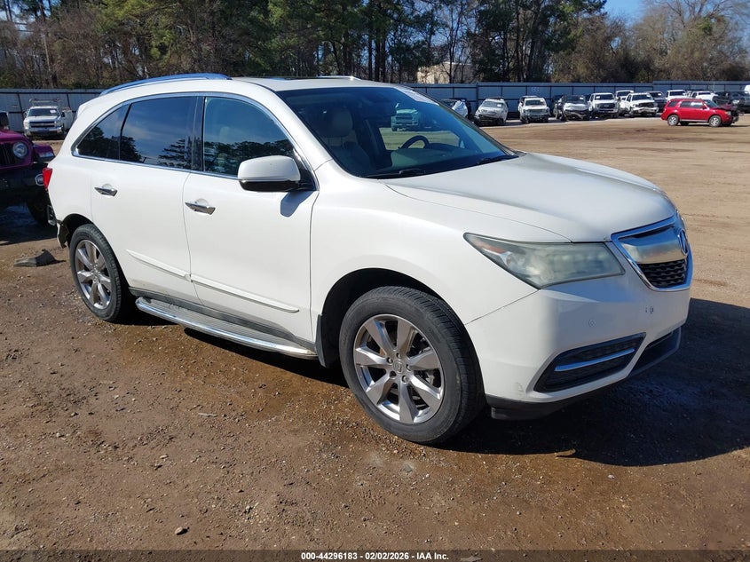2014 Acura Mdx Advance Pkg W/Entertainment Pkg