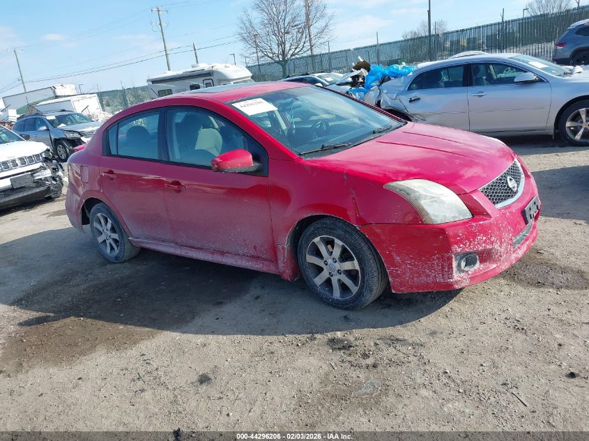 2012 Nissan Sentra 2.0 Sr