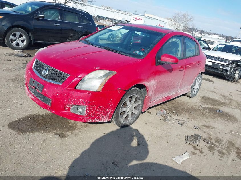 2012 Nissan Sentra 2.0 Sr