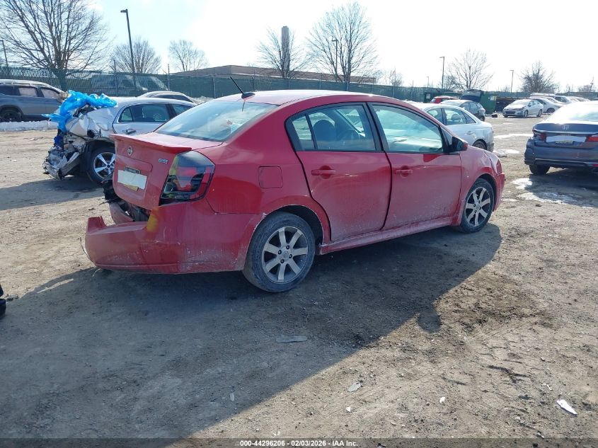 2012 Nissan Sentra 2.0 Sr