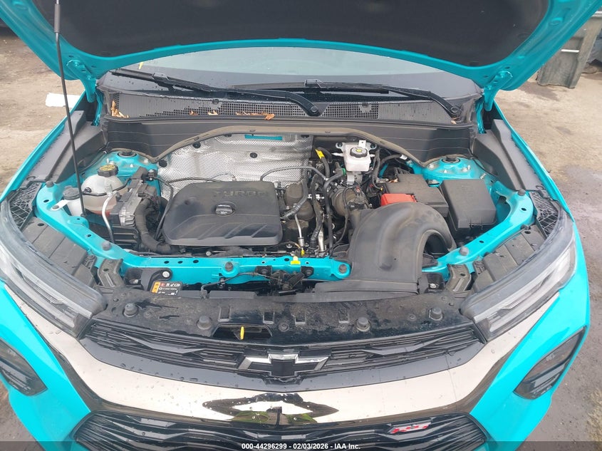 2022 Chevrolet Trailblazer Awd Rs VIN: KL79MUSL1NB081531 Lot: 44296299