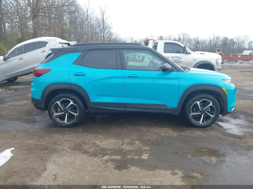 2022 Chevrolet Trailblazer Awd Rs VIN: KL79MUSL1NB081531 Lot: 44296299