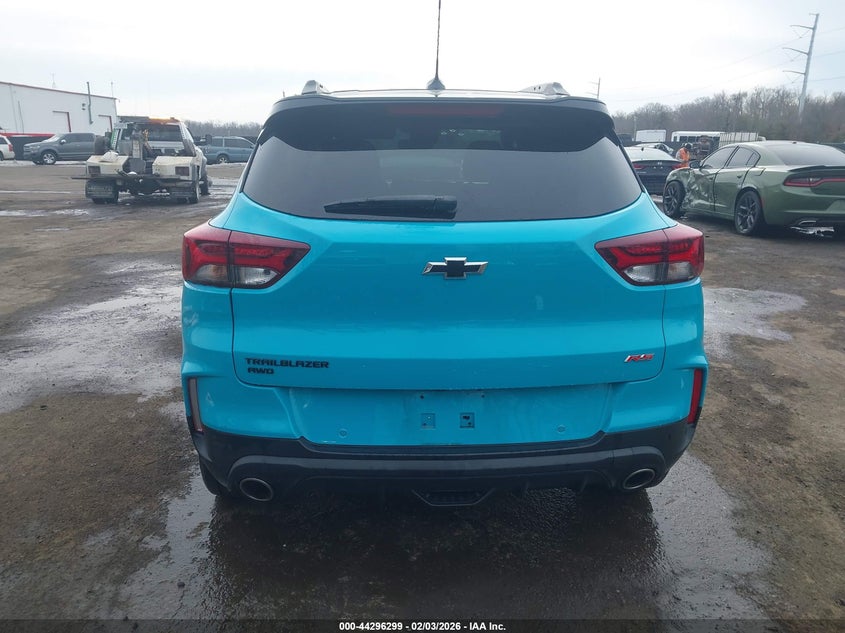 2022 Chevrolet Trailblazer Awd Rs VIN: KL79MUSL1NB081531 Lot: 44296299
