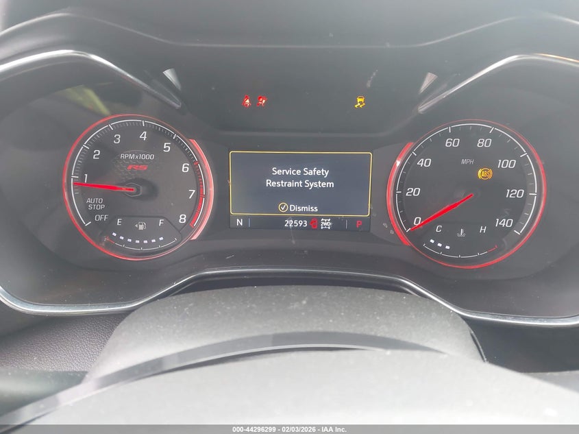 2022 Chevrolet Trailblazer Awd Rs VIN: KL79MUSL1NB081531 Lot: 44296299