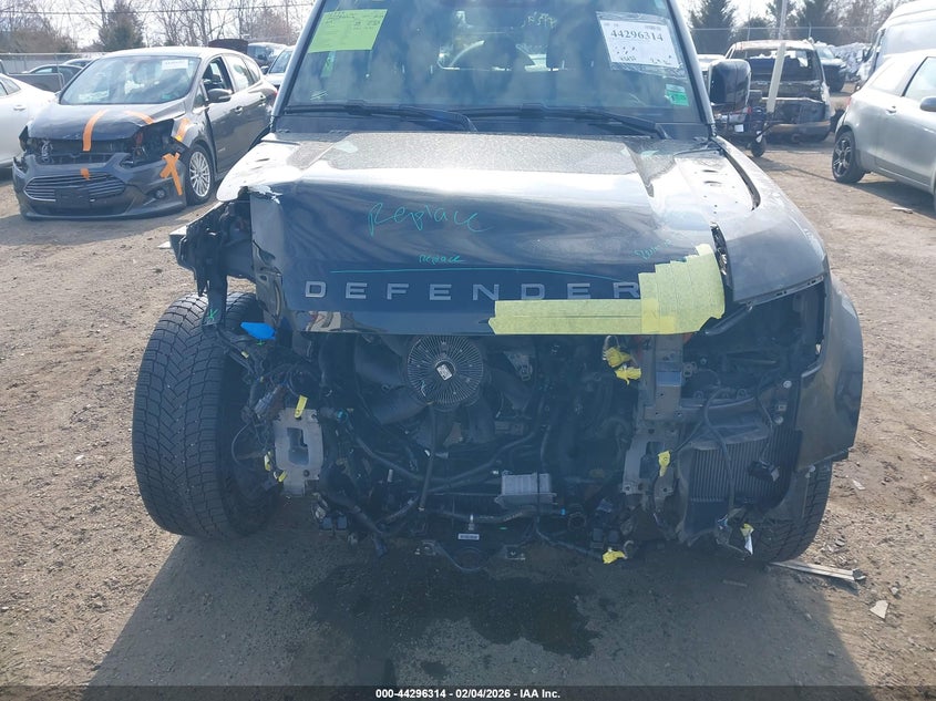 2023 Land Rover Defender 110 Carpathian Edition/110 V8 VIN: SALEWEEE4P2124382 Lot: 44296314