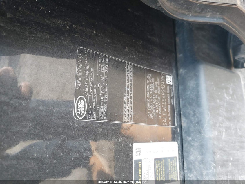 2023 Land Rover Defender 110 Carpathian Edition/110 V8 VIN: SALEWEEE4P2124382 Lot: 44296314