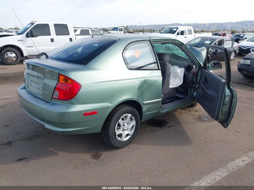2004 Hyundai Accent Gl/Gt