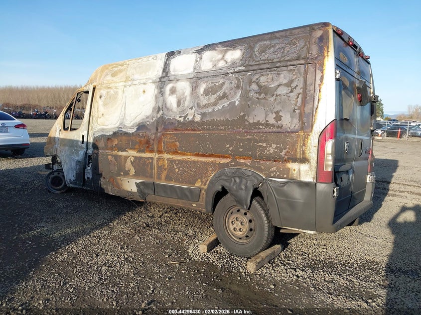 Vin: 3c6trvdg9ke506371, lot: 44792807, ram promaster 2500 high roof 159 wb 20193