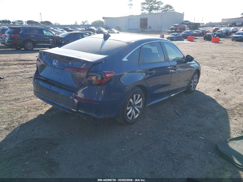 Vin: 2hgfe2f27th536879, lot: 44793105, honda civic lx 20264