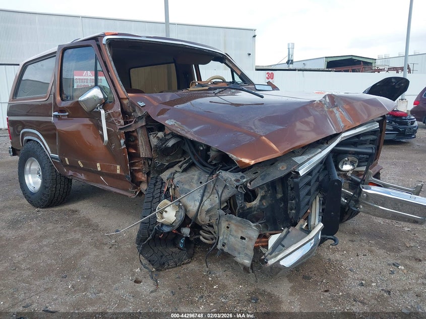 1980 Ford Bronco VIN: U15GLHA22221 Lot: 44296748