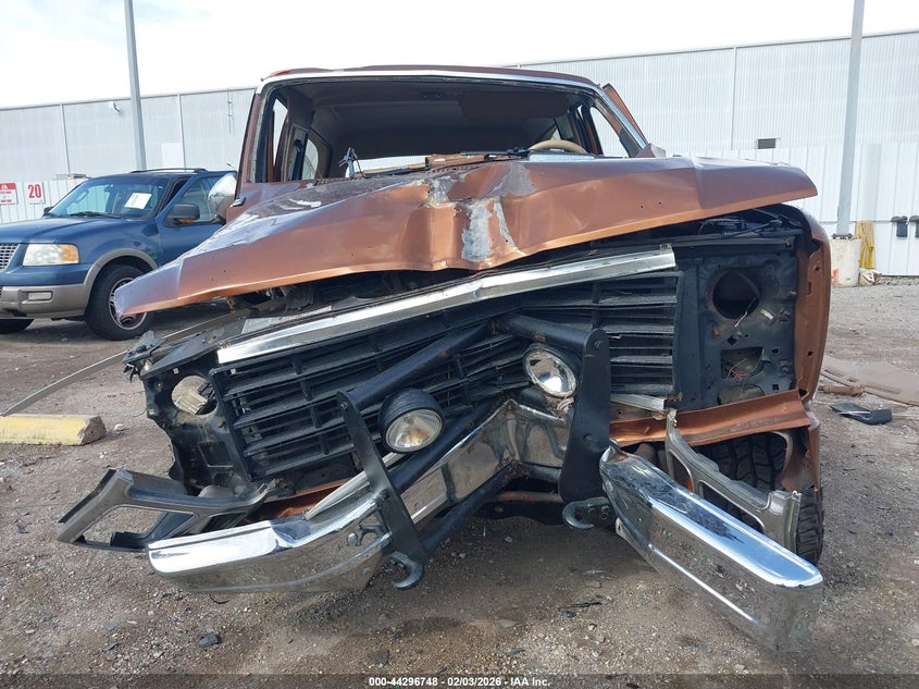 1980 Ford Bronco VIN: U15GLHA22221 Lot: 44296748