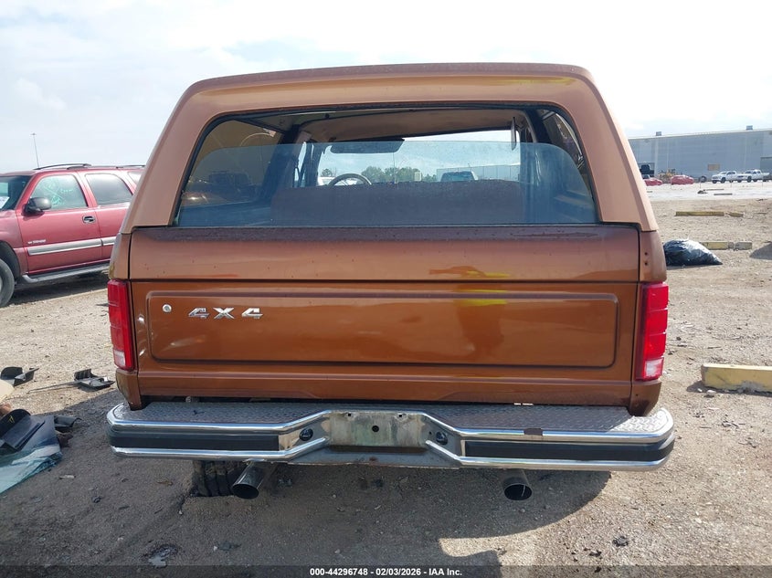 1980 Ford Bronco VIN: U15GLHA22221 Lot: 44296748