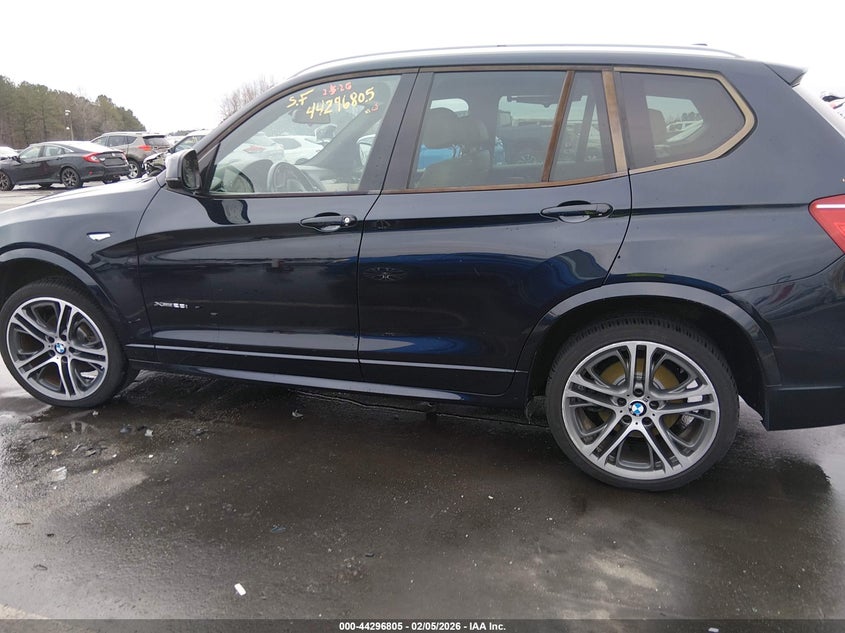 2015 BMW X3 xDrive28I VIN: 5UXWX9C5XF0D52997 Lot: 44296805