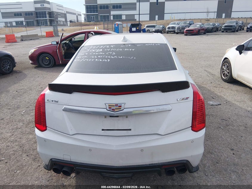 2019 Cadillac Cts-V VIN: 1G6A15S66K0101131 Lot: 44296844