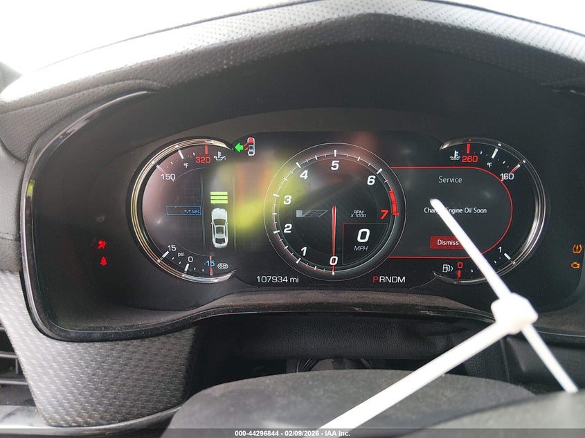 2019 Cadillac Cts-V VIN: 1G6A15S66K0101131 Lot: 44296844