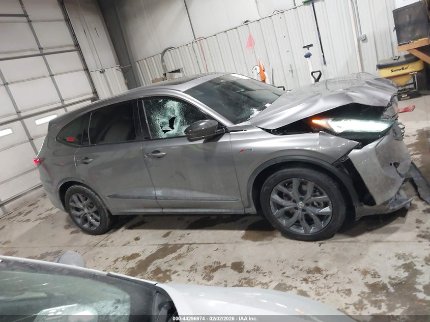 2022 Acura Mdx A-Spec Package VIN: 5J8YE1H00NL016334 Lot: 44296974