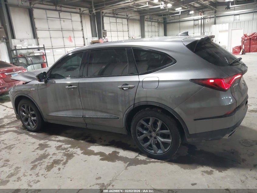 2022 Acura Mdx A-Spec Package VIN: 5J8YE1H00NL016334 Lot: 44296974