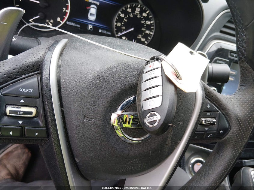 VIN 1N4AA6AP0HC361552 2017 NISSAN MAXIMA 3.5 SR