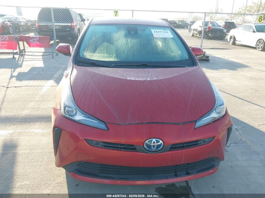 2021 Toyota Prius Le VIN: JTDKAMFU4M3148941 Lot: 44297242