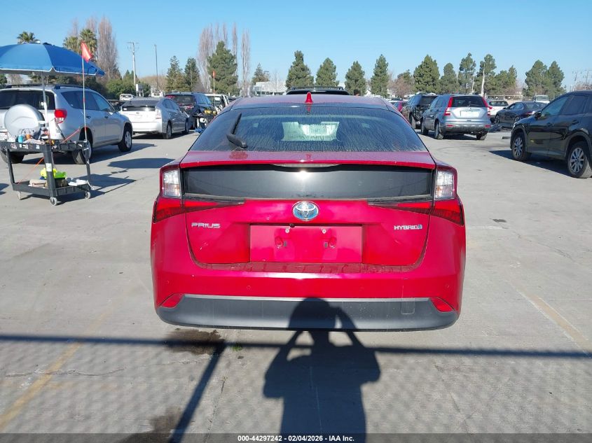 2021 Toyota Prius Le VIN: JTDKAMFU4M3148941 Lot: 44297242