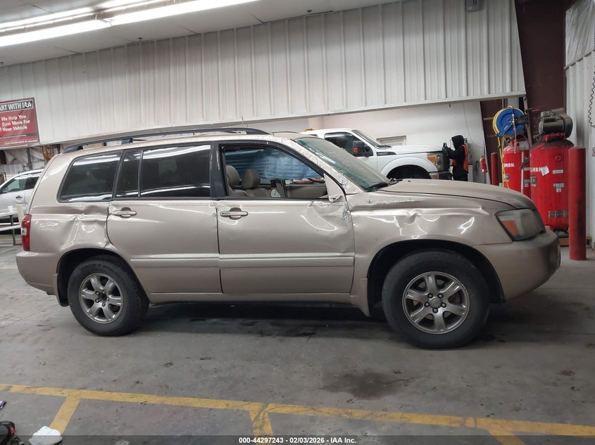 2004 Toyota Highlander V6 VIN: JTEDP21A840001706 Lot: 44297243