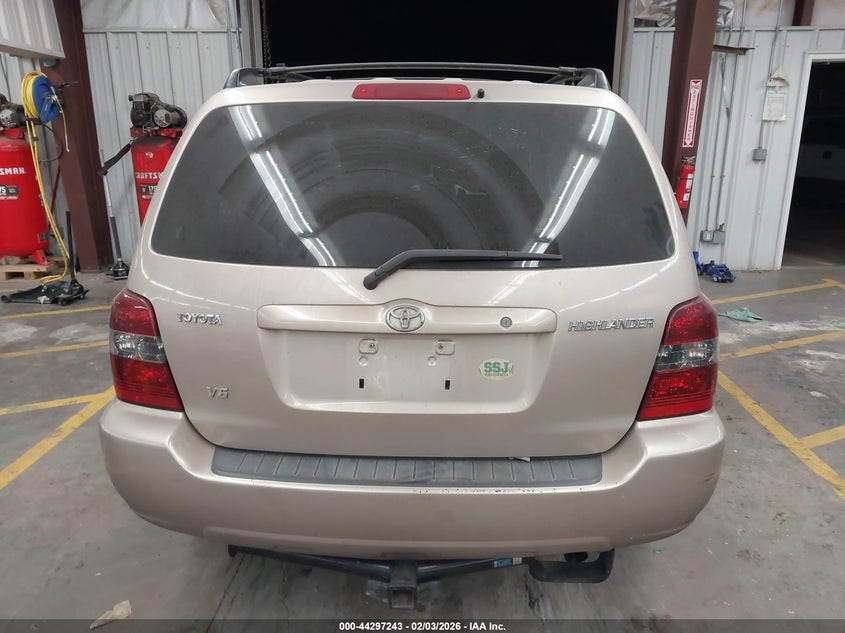 2004 Toyota Highlander V6 VIN: JTEDP21A840001706 Lot: 44297243