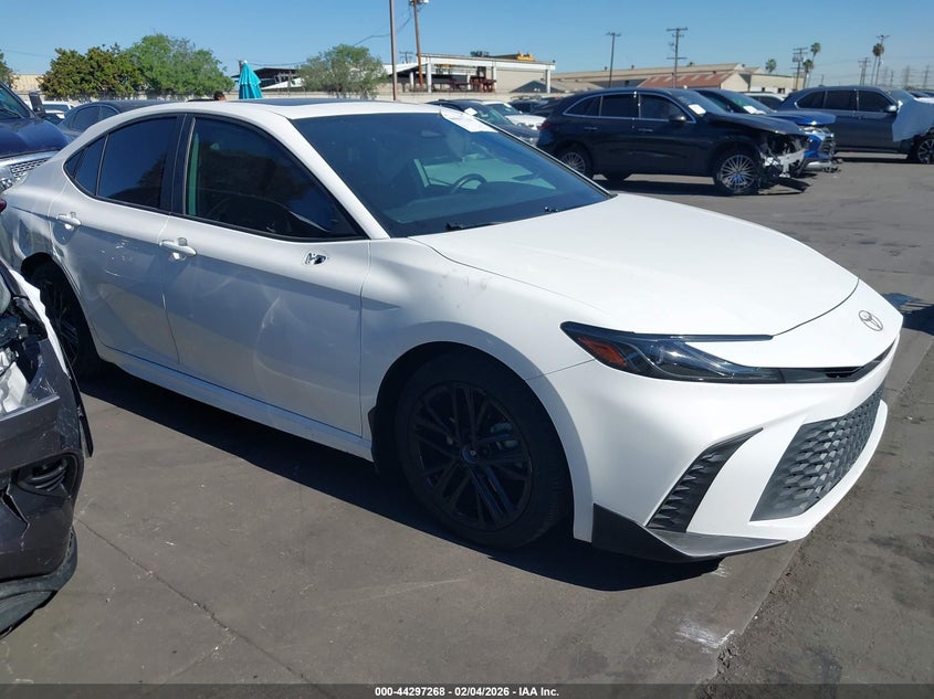 4T1DAACK8SU007187 2025 Toyota Camry Se auction photo 1