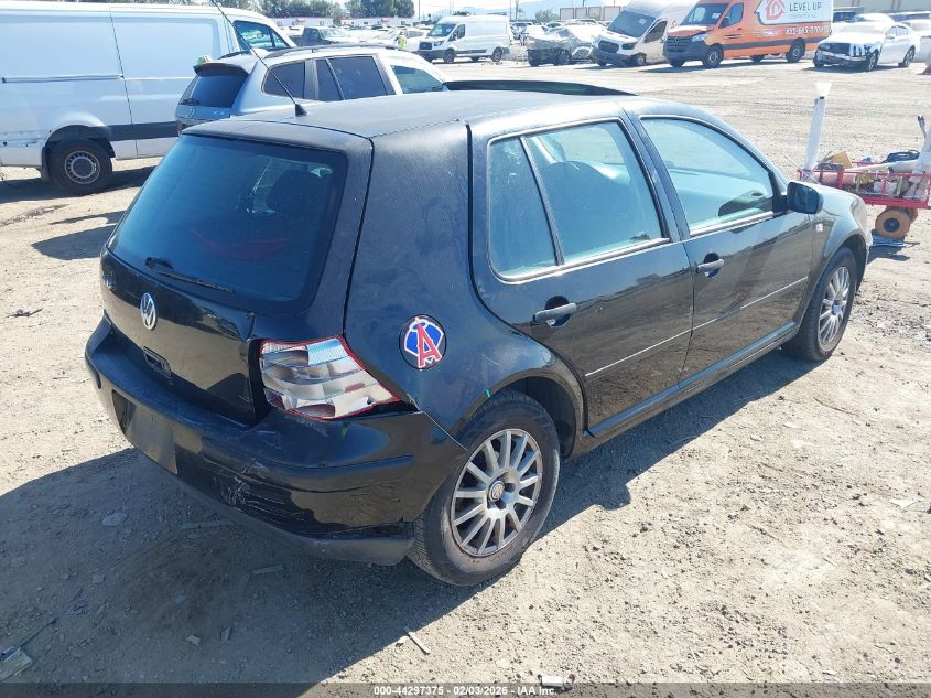 2004 Volkswagen Golf Gls 2.0L