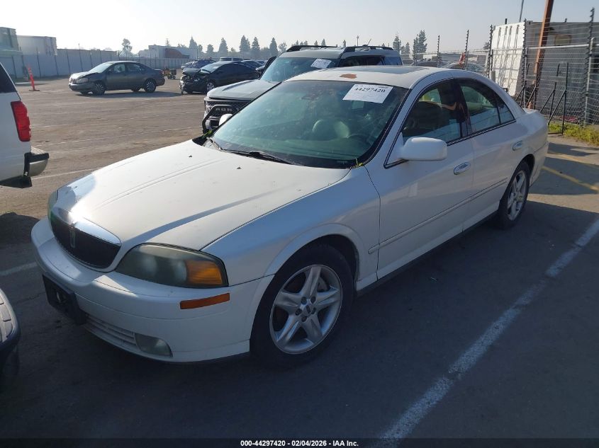 2002 Lincoln Ls V8 Auto