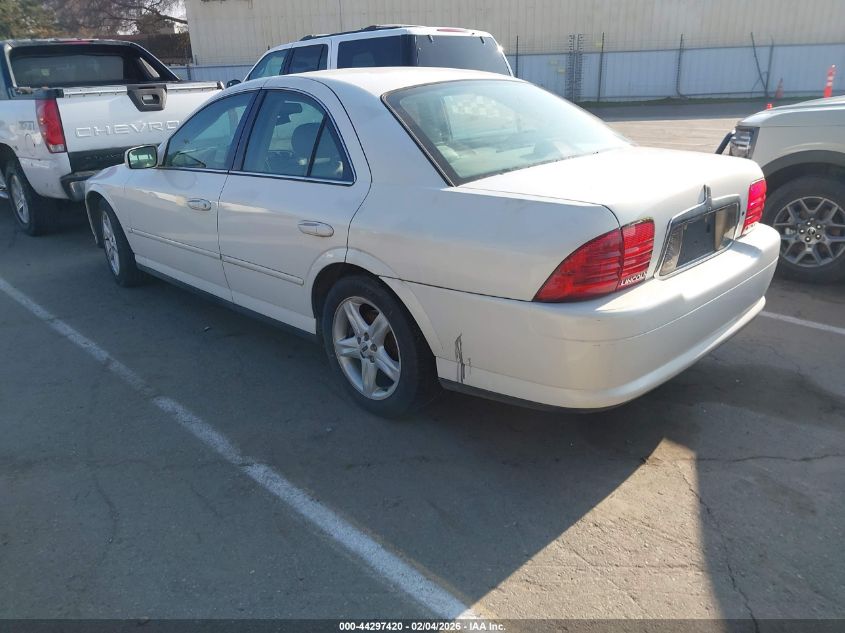 2002 Lincoln Ls V8 Auto