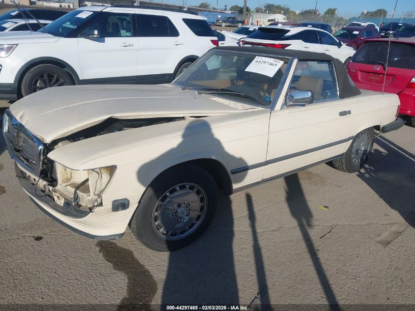 1986 Mercedes-Benz 560 Sl