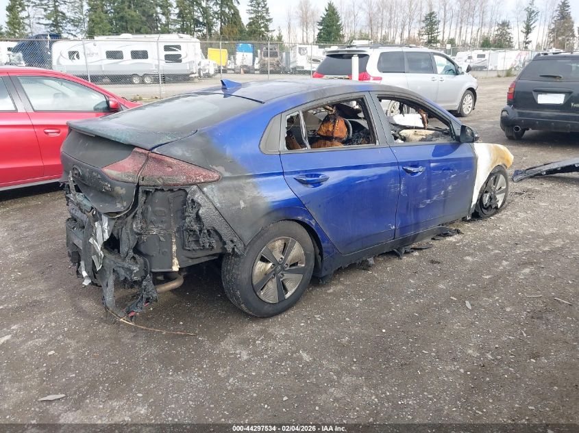 2019 Hyundai Ioniq Hybrid Blue