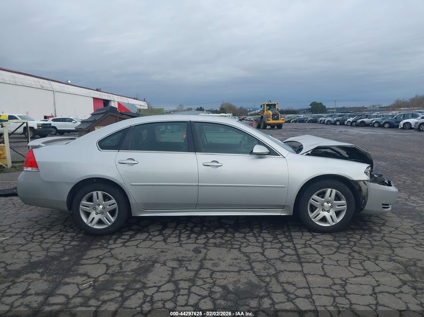 2012 Chevrolet Impala 3.6 Lt silver Lot 111044297625 Vin 2G1WG5E33C1223835