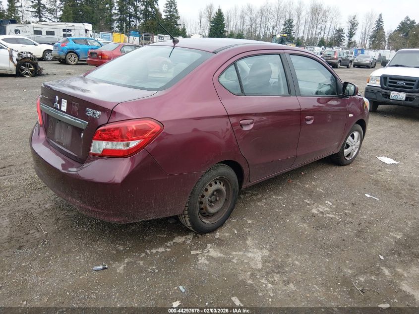2018 Mitsubishi Mirage G4 Es
