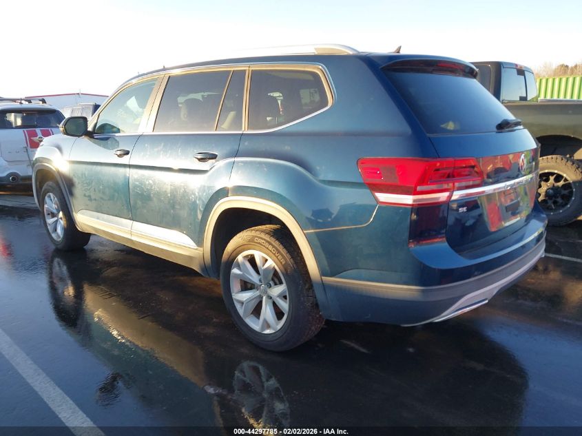 2018 Volkswagen Atlas 3.6L V6 Se