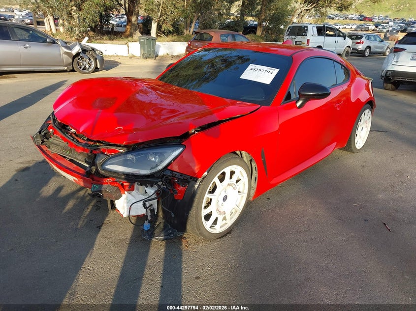 Vin: jf1znbc15p8761827, lot: 44794171, toyota gr86 20232