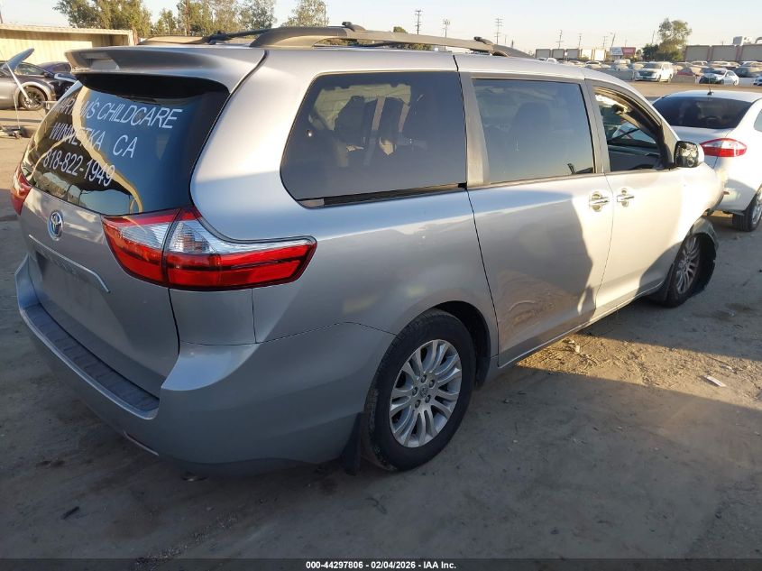 2015 Toyota Sienna Xle 8 Passenger